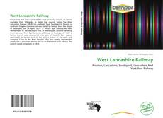 Portada del libro de West Lancashire Railway