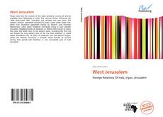 Portada del libro de West Jerusalem