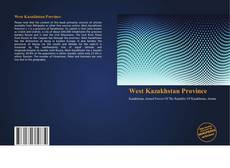Capa do livro de West Kazakhstan Province 