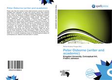 Buchcover von Peter Osborne (writer and academic)