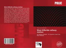 Bookcover of West Kilbride railway station