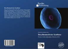 Bookcover of Decylhomocitrate Synthase