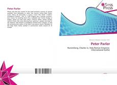 Buchcover von Peter Parler
