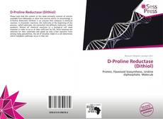 Bookcover of D-Proline Reductase (Dithiol)