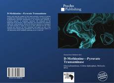 Buchcover von D-Methionine—Pyruvate Transaminase