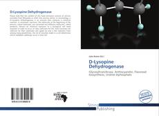 Couverture de D-Lysopine Dehydrogenase