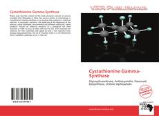 Cystathionine Gamma-Synthase kitap kapağı