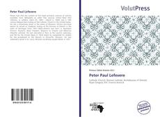 Couverture de Peter Paul Lefevere