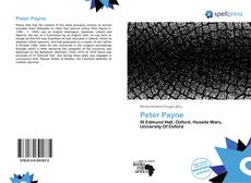 Portada del libro de Peter Payne