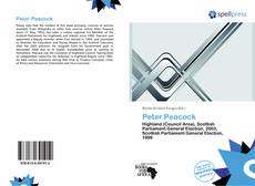 Bookcover of Peter Peacock