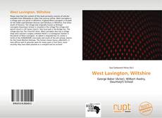 Buchcover von West Lavington, Wiltshire