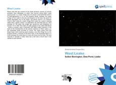 Bookcover of West Leake