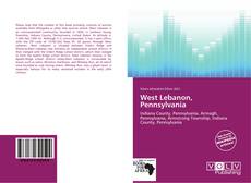 Portada del libro de West Lebanon, Pennsylvania