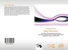 Capa do livro de Peter Primrose 