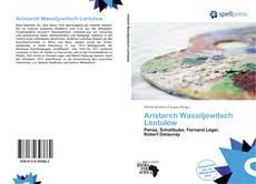 Aristarch Wassiljewitsch Lentulow kitap kapağı