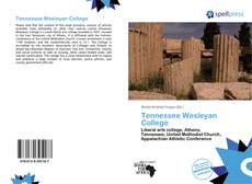 Tennessee Wesleyan College kitap kapağı