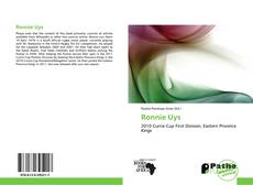 Copertina di Ronnie Uys