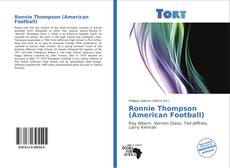 Capa do livro de Ronnie Thompson (American Football) 