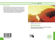 Portada del libro de Karl Formes