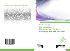 Copertina di Conservation Management System