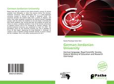 German-Jordanian University kitap kapağı