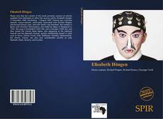 Portada del libro de Elisabeth Höngen