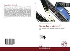 Portada del libro de Sarah Burns (Actress)