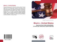 Обложка Black v. United States