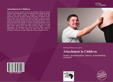 Bookcover of Attachment in Children