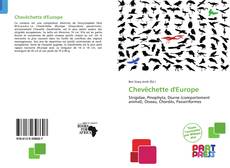 Capa do livro de Chevêchette d'Europe 