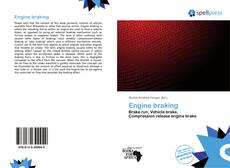 Bookcover of Engine braking