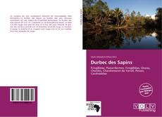 Portada del libro de Durbec des Sapins