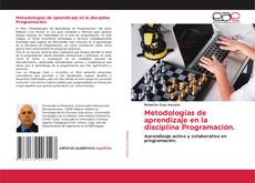 Metodologías de aprendizaje en la disciplina Programación. kitap kapağı