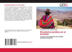 Borítókép a  Pluralismo jurídico en el Ecuador - hoz