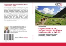 Organización de un archivo familiar en México: Los Sanromán s. XVII-XX kitap kapağı