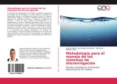 Portada del libro de Metodología para el manejo de los sistemas de microirrigación