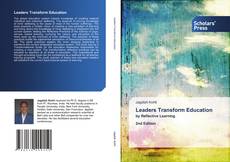 Leaders Transform Education kitap kapağı