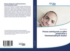 Capa do livro de Proces coming out-u a jeho prežívanie u homosexuálnych mužov 