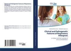 Capa do livro de Clinical and Pathogenetic Features of Respiratory Allergoses 