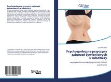 Portada del libro de Psychospołeczne przyczyny zaburzeń żywieniowych u młodzieży