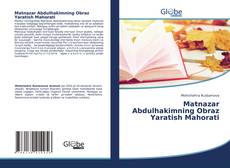 Buchcover von Matnazar Abdulhakimning Obraz Yaratish Mahorati