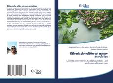 Buchcover von Etherische oliën en nano-emulsies