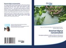 Capa do livro de Eteeriset öljyt ja nanoemulsiot 