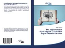 Buchcover von The Appearance of Psychological Disorders in Edgar Allan Poe's Fiction