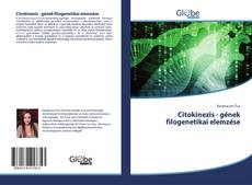 Capa do livro de Citokinezis - gének filogenetikai elemzése 