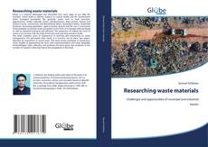 Buchcover von Researching waste materials