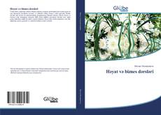 Həyat və biznes dərsləri kitap kapağı