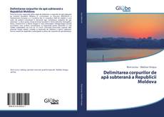 Buchcover von Delimitarea corpurilor de apă subterană a Republicii Moldova