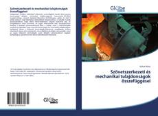 Capa do livro de Szövetszerkezeti és mechanikai tulajdonságok összefüggései 