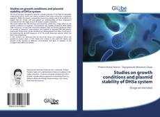 Couverture de Studies on growth conditions and plasmid stability of DH5a system